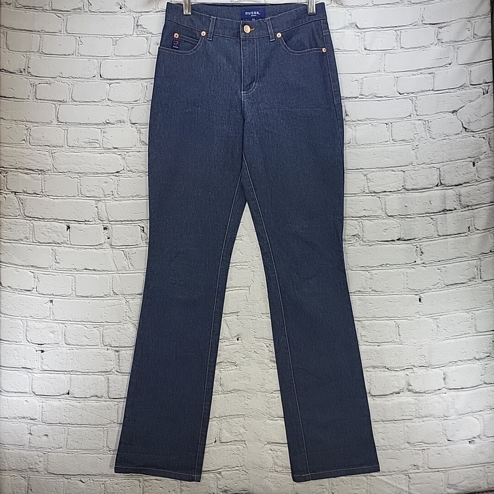 Guess Vintage Jeans Womens Sz 28" Waist High Waist Dark Wash
